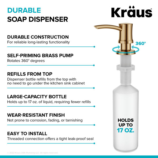 Kraus Soap Dispenser Reviews Wayfair   Soap Dispenser 